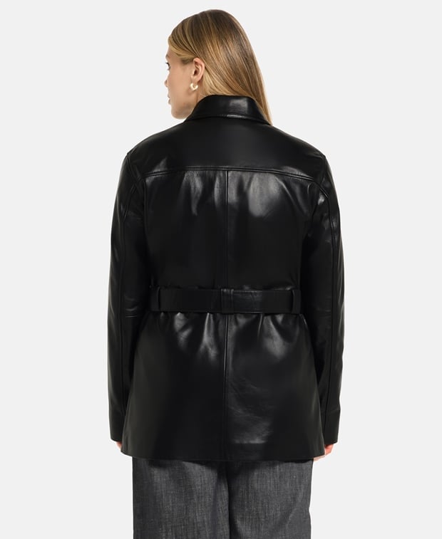 Bally Leather coat