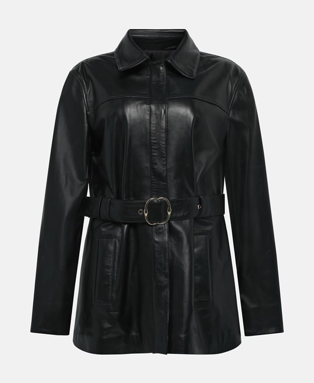 Bally Leather coat