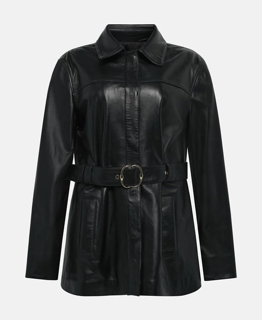 Bally Leather coat