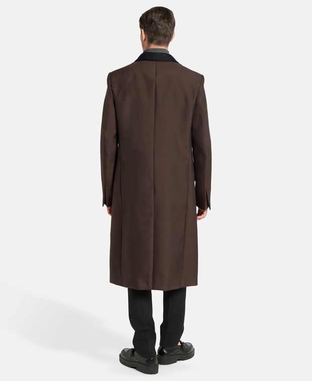Lanvin Coat Dark Brown