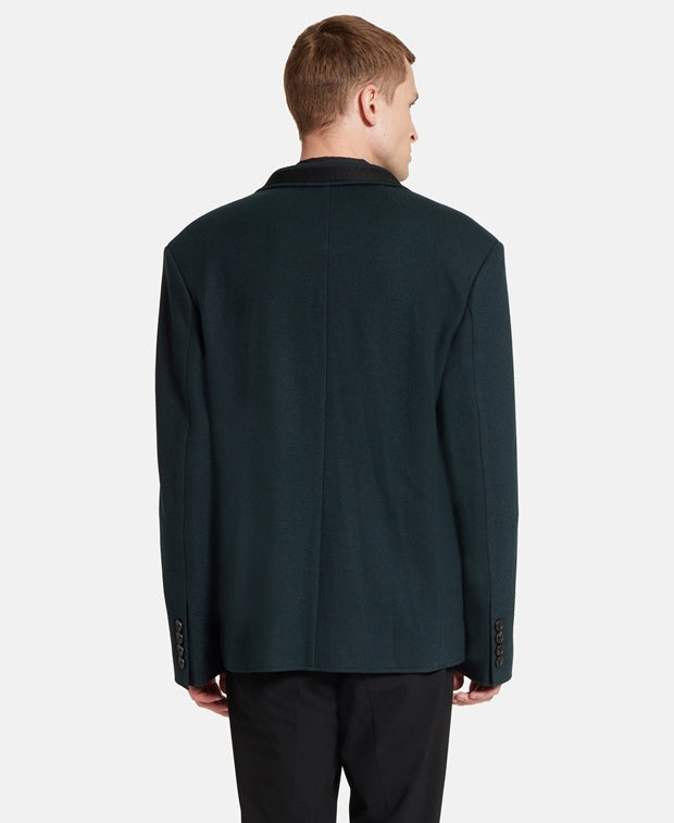 Lanvin Wool suit jacket Dark Green