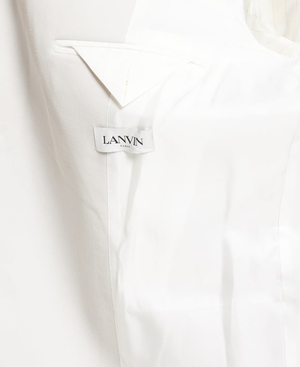 Lanvin Wool suit jacket Putty
