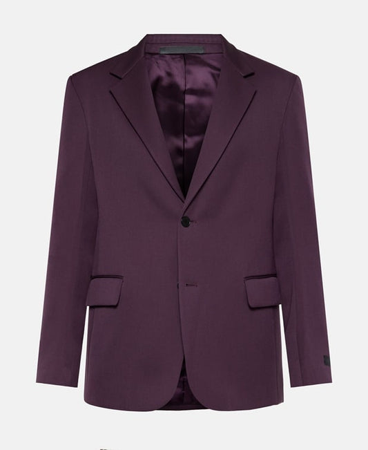 Lanvin Wool suit jacket Purple