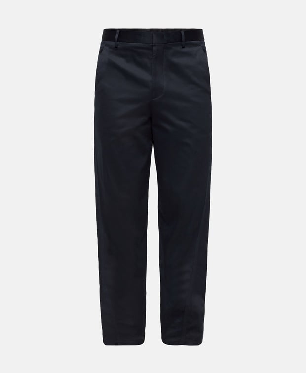 Lanvin Straight-leg trousers Dark Blue