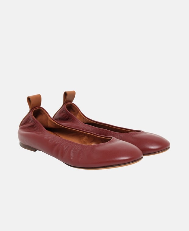 Lanvin Bamb02 Ballet flats Russet