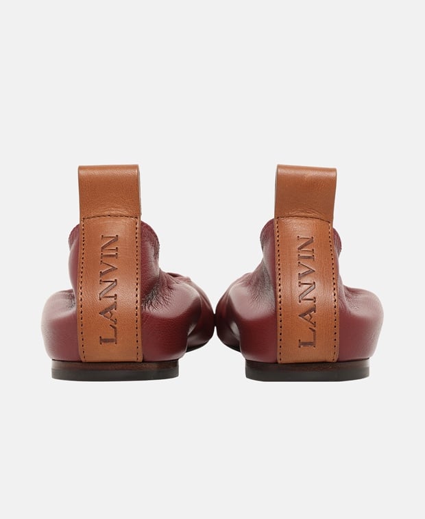 Lanvin Bamb02 Ballet flats Russet