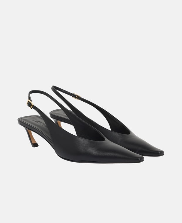 Lanvin Footwear Slingback pumps Black