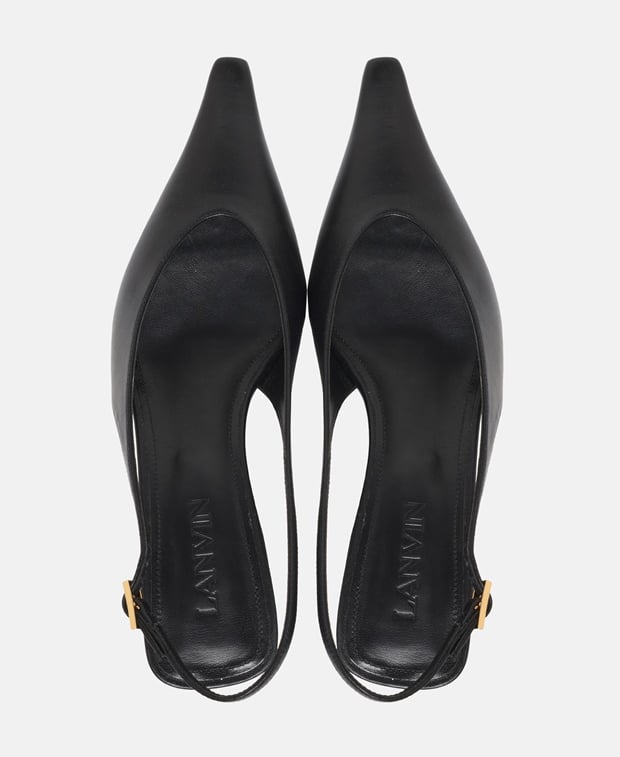 Lanvin Footwear Slingback pumps Black