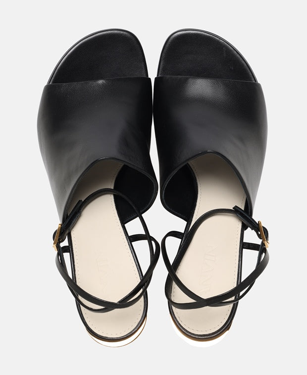 Lanvin Footwear Heeled sandals Black