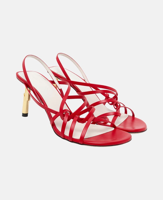 Lanvin Heeled sandals Red