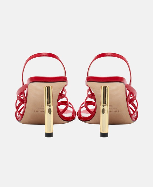 Lanvin Heeled sandals Red