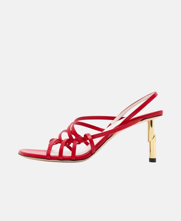 Lanvin Heeled sandals Red