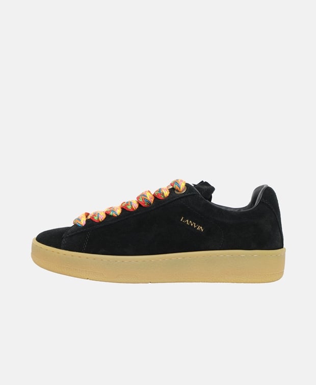 Lanvin Basses Curb Lite Sneakers Black