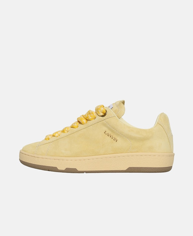 Lanvin Basses Curb Lite Sneakers Oatmeal