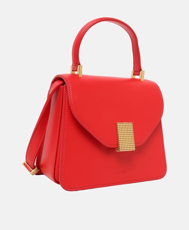 Lanvin Leather handbag Brick Red