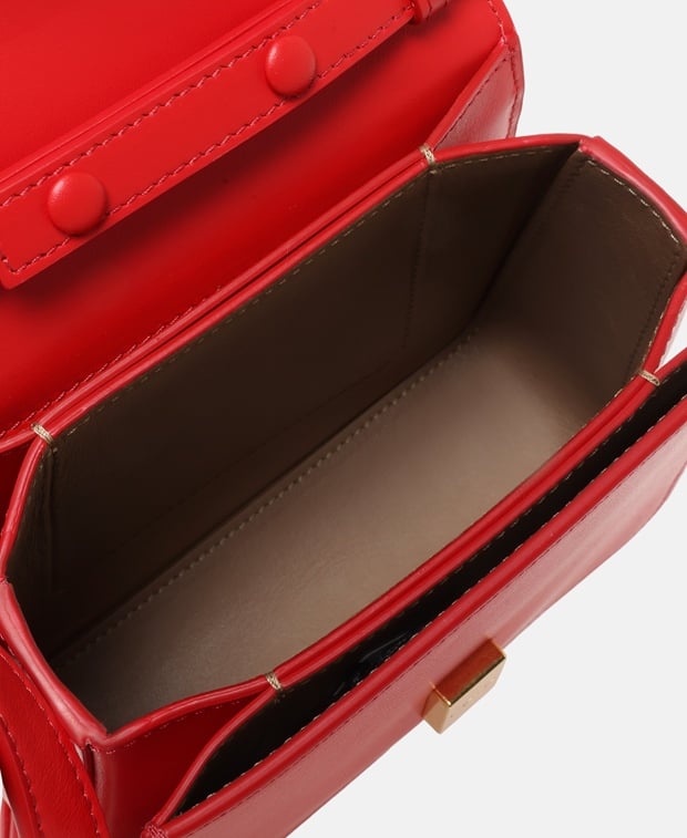 Lanvin Leather handbag Brick Red