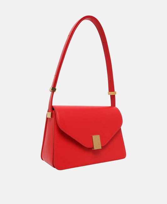 Lanvin Leather shoulder bag Brick Red