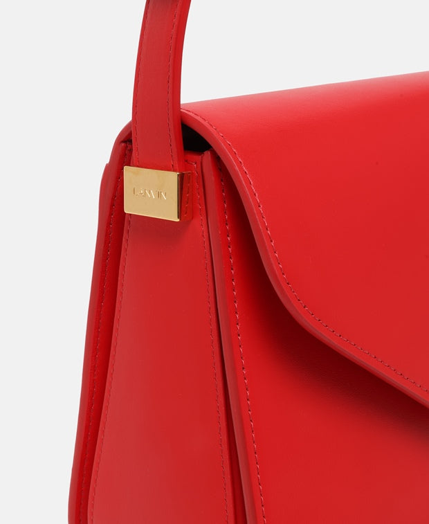 Lanvin Leather shoulder bag Brick Red