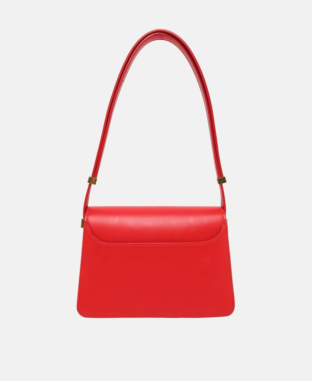 Lanvin Leather shoulder bag Brick Red