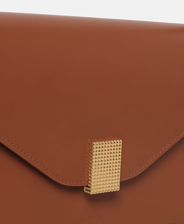 Lanvin Leather shoulder bag Brown