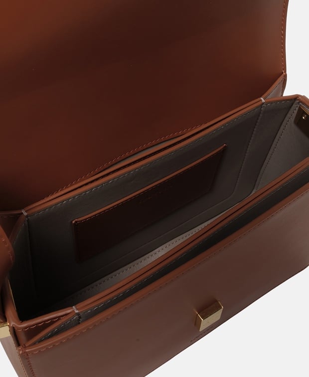 Lanvin Leather shoulder bag Brown
