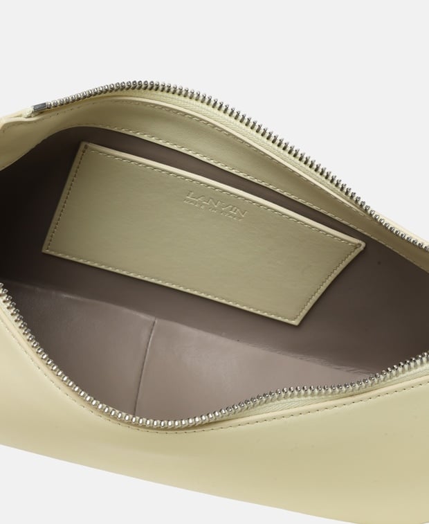 Lanvin Concerto Leather shoulder bag Light Yellow