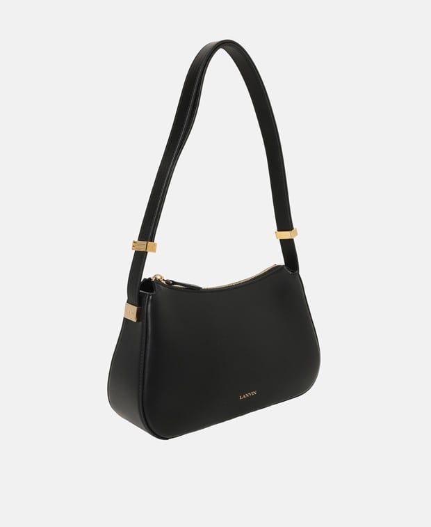 Lanvin Concerto Leather shoulder bag Black