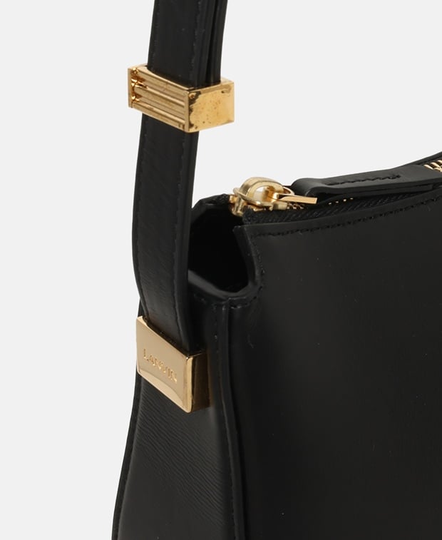 Lanvin Concerto Leather shoulder bag Black