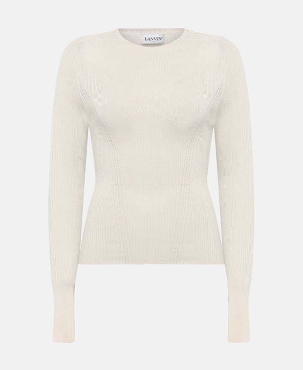 Lanvin Knitted top Putty