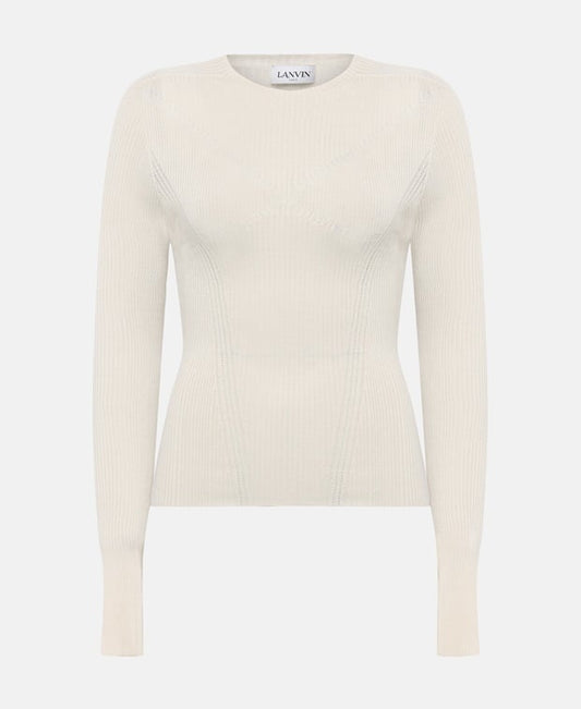 Lanvin Knitted top Putty