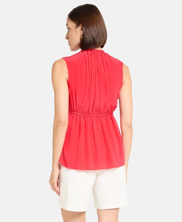 Lanvin Silk top Magenta