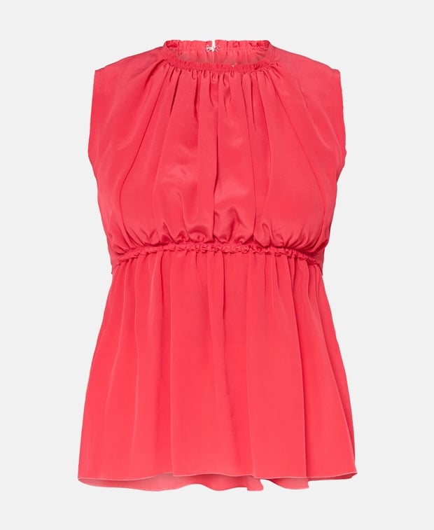 Lanvin Silk top Magenta