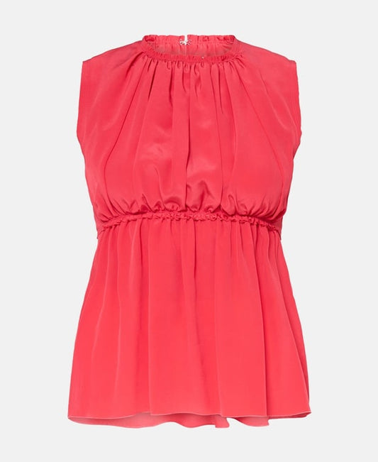 Lanvin Silk top Magenta