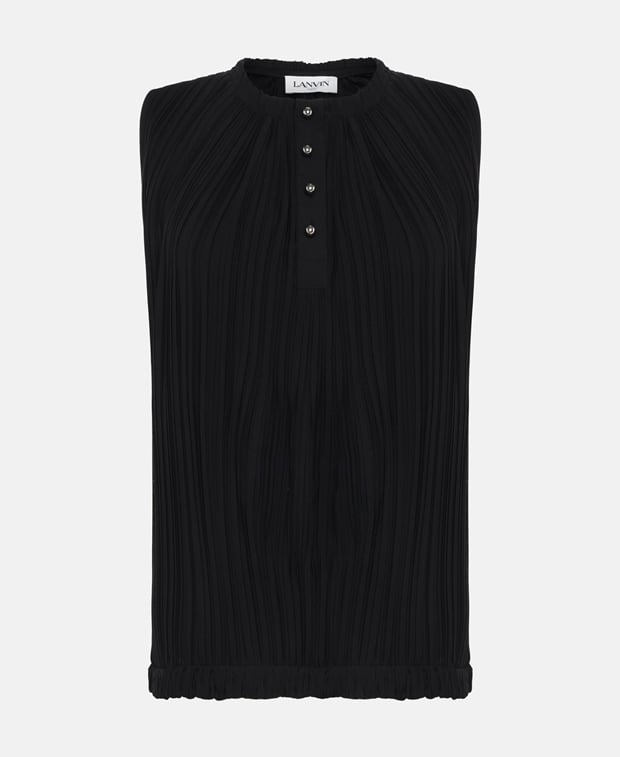 Lanvin Sleeveless blouse Black