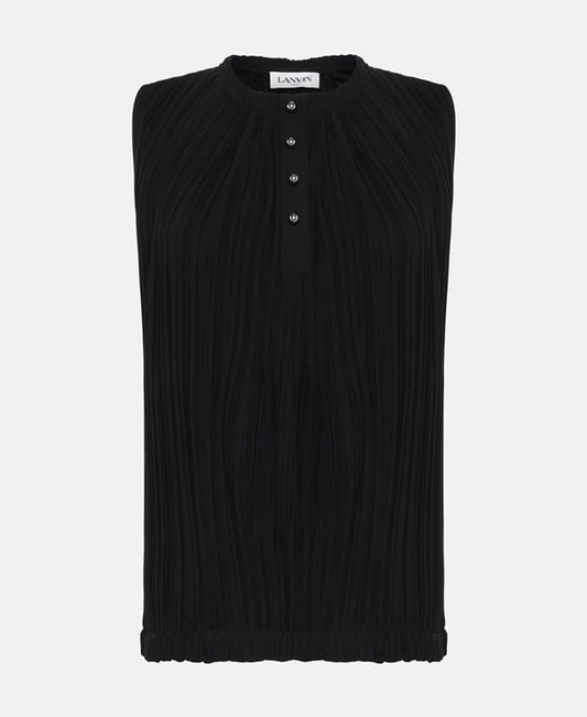 Lanvin Sleeveless blouse Black