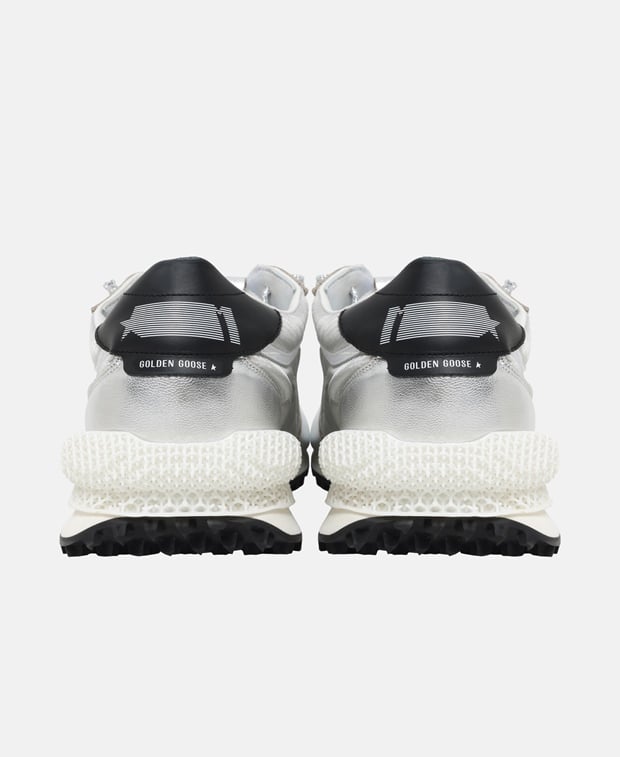 Golden Goose Deluxe Brand Running Marathon Sneakers Silver