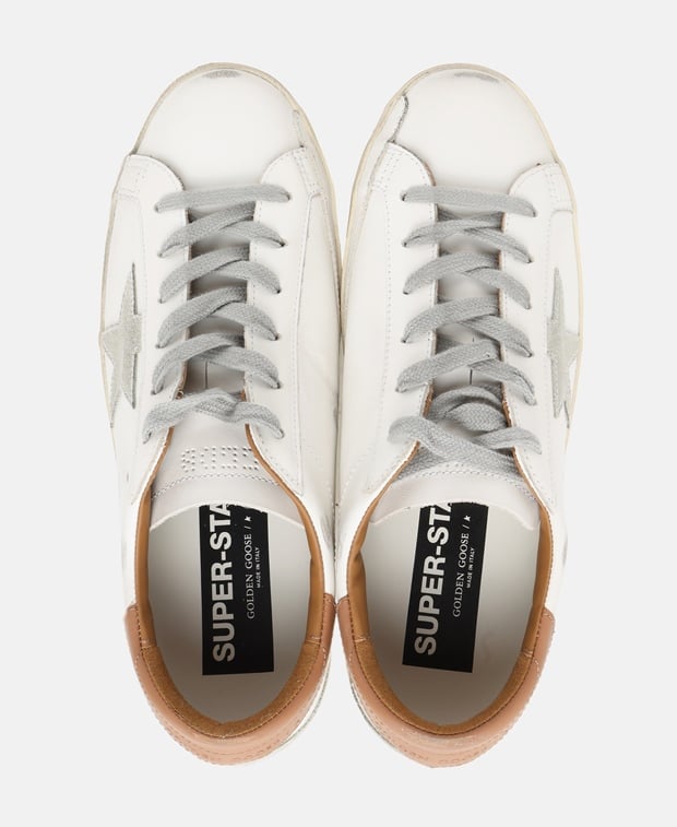 Golden Goose Deluxe Brand Superstar Classic Sneakers Ecru