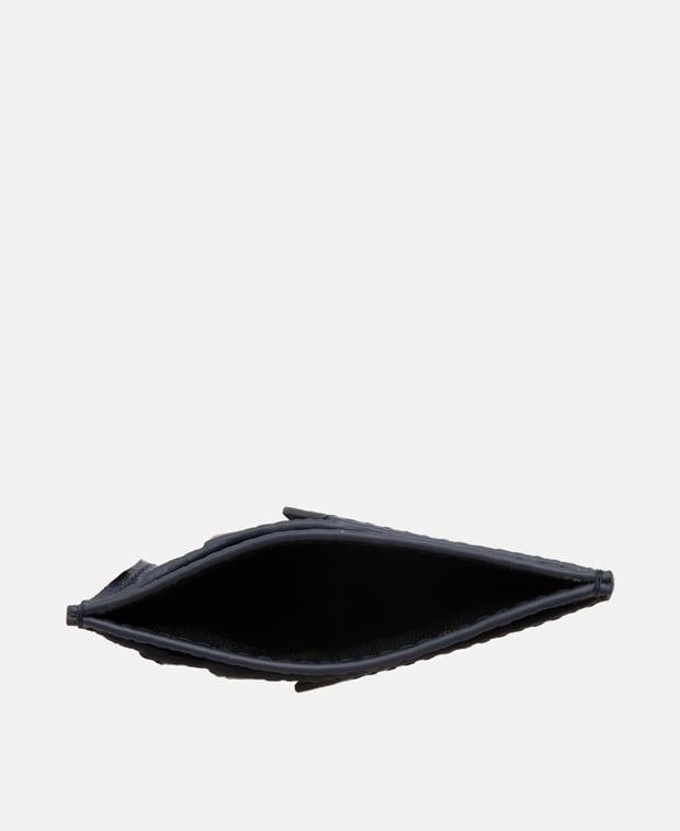Bally Leather card holder Navy