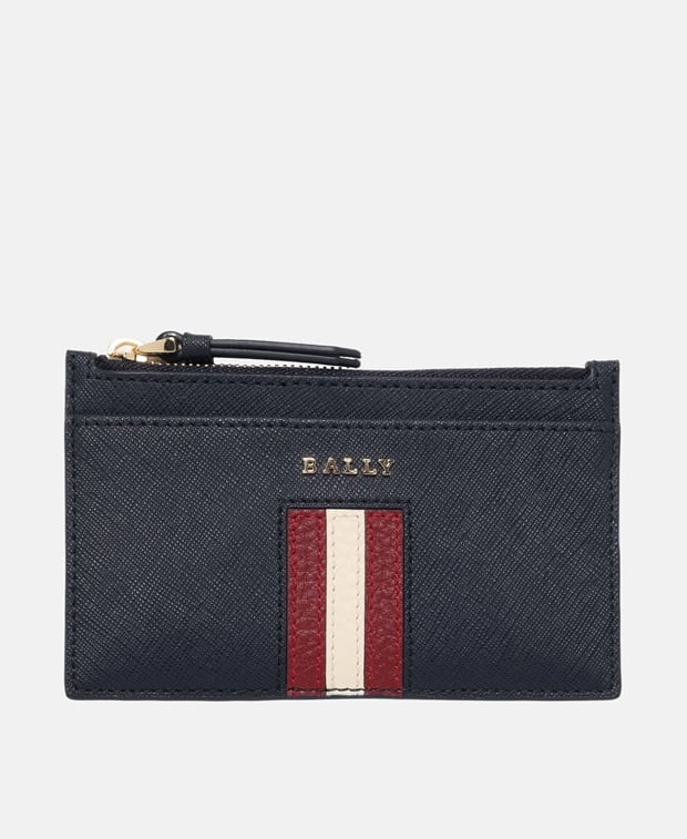 Bally Leather wallet Navy