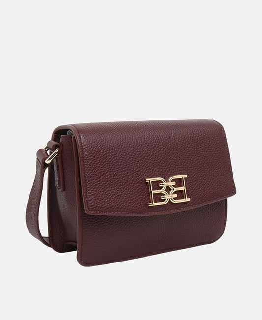 Bally Leather cross body bag Bordeaux