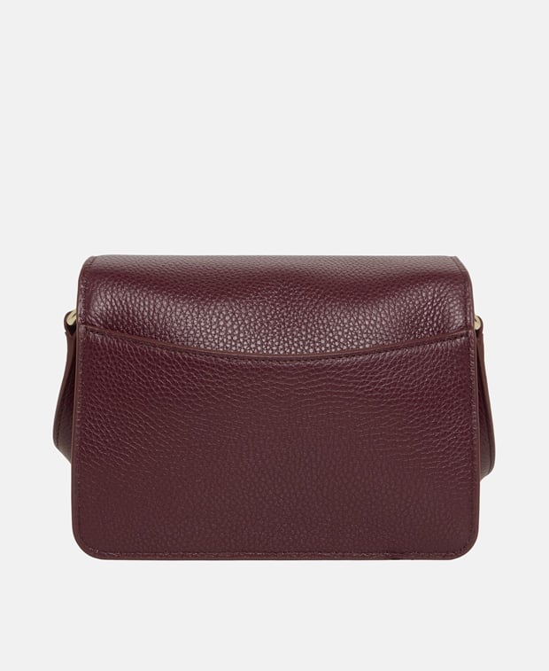 Bally Leather cross body bag Bordeaux