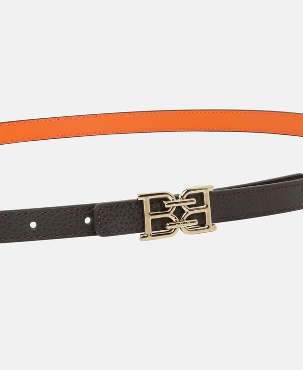 Bally Reversible leather belt Chain 15.0