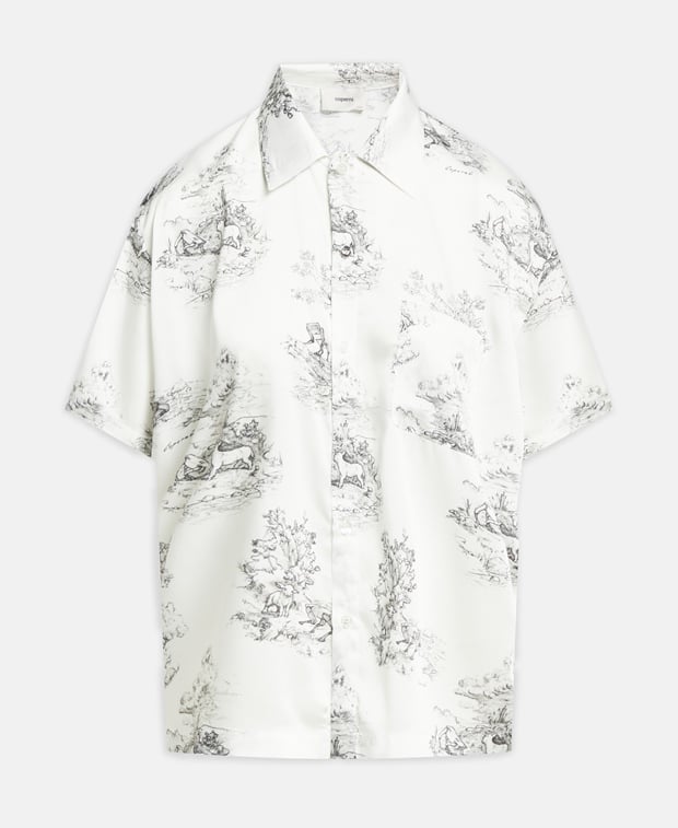 Coperni Short-sleeved blouse White