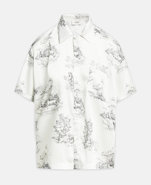 Coperni Short-sleeved blouse White