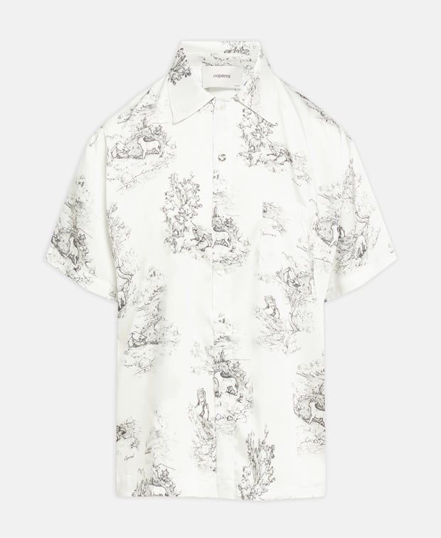 Coperni Short-sleeved blouse White