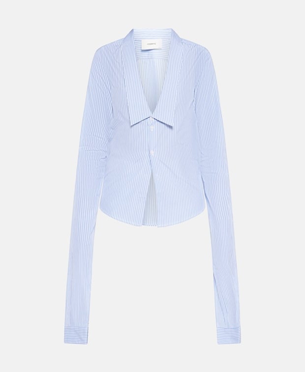 Coperni Elegant blouse Blue