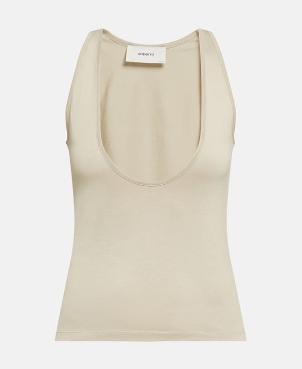 Coperni Tank top Beige