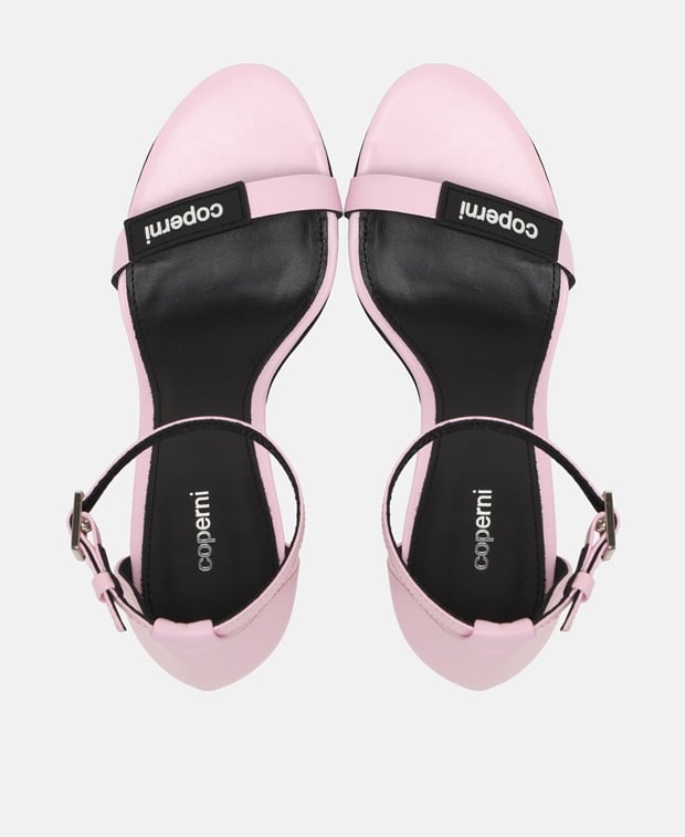 Coperni Heeled sandals Light Pink