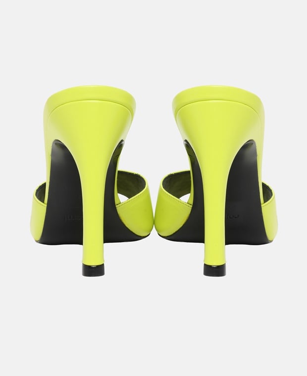 Coperni Mules Neon Green