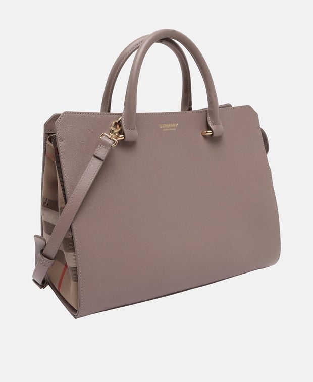 Burberry Leather handbag Taupe